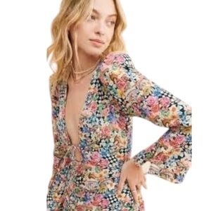 NWT | For Love & Lemons June Cape Mini Dress – Size L